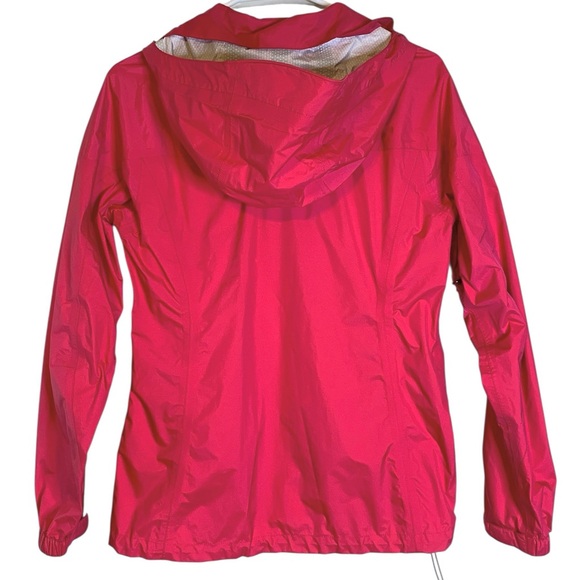 Marmot Precip Eco Full Zip Hooded Pink lightweight Rain Jacket Women’s Size S - Picture 3 of 11